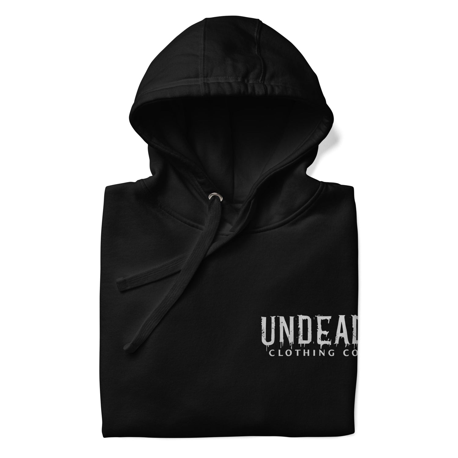 Undead Clothing Co 3 Panel Hoodie, Front