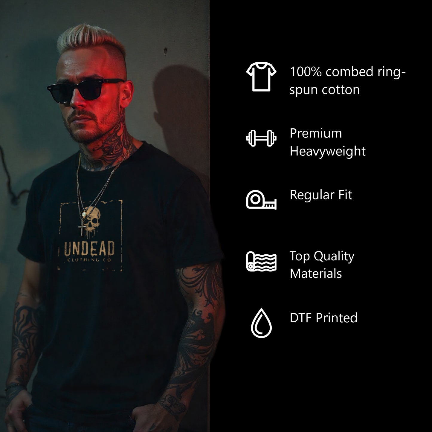 Undead Skull T-Shirt