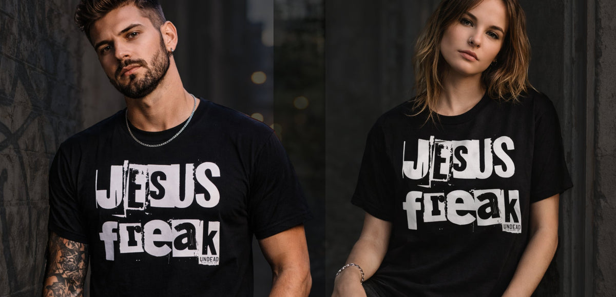 Freaky Jesus Jesus Freak Christian T-Shirt | Undead Clothing Co – Undead Clothing Co.