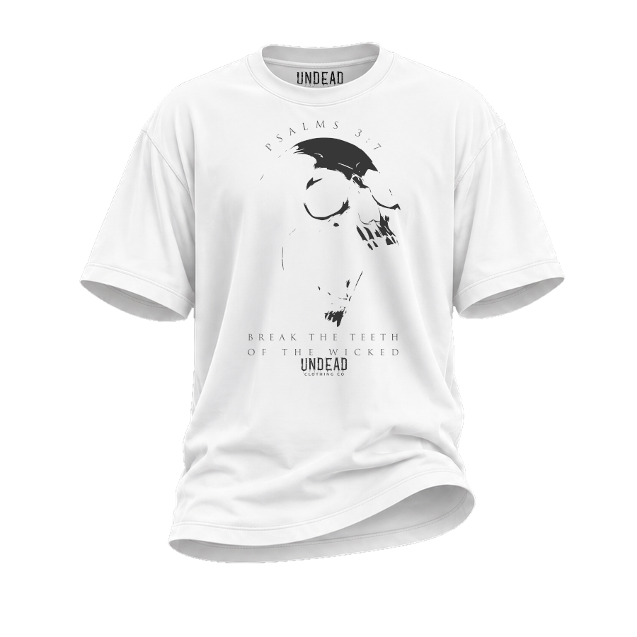 Break the Teeth of the Wicked T-Shirt — front view
