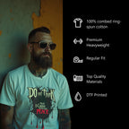 Do Not Think That I Came to Bring Peace Men’s Heavyweight Christian T-Shirt Inverted | Undead Clothing Co.