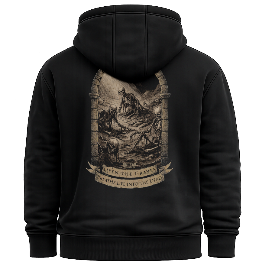 Dry Bones Hoodie — back view
