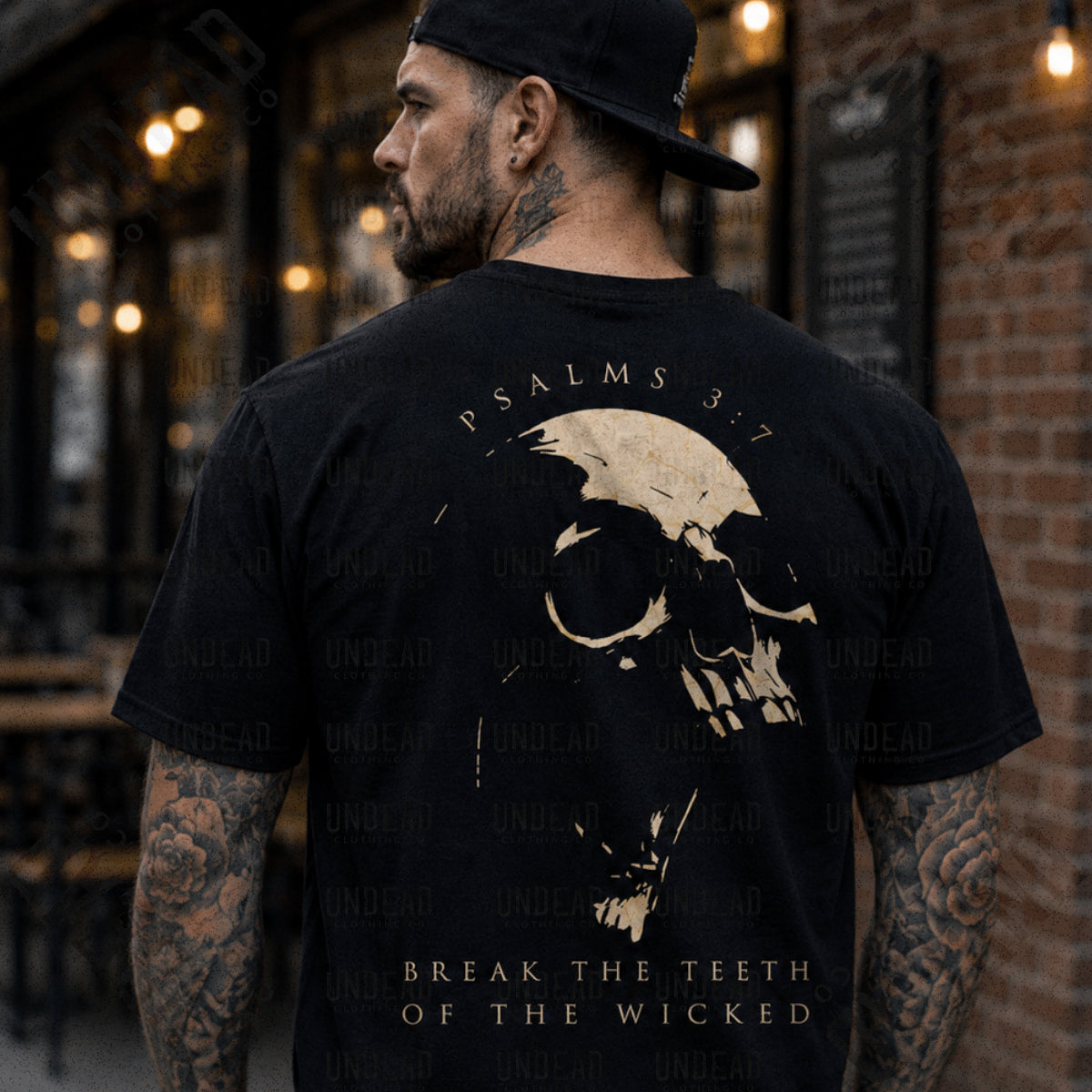Break the Teeth of the Wicked (back print)