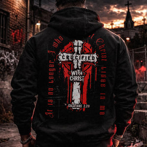 Crucified with Christ Hoodie