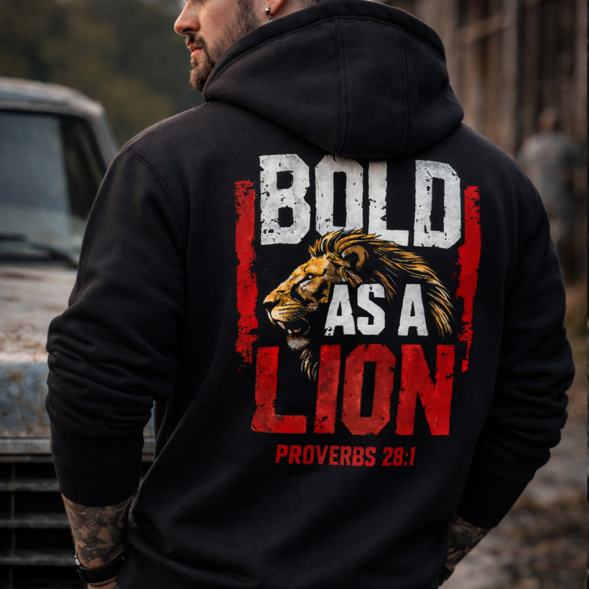Bold as a Lion Hoodie