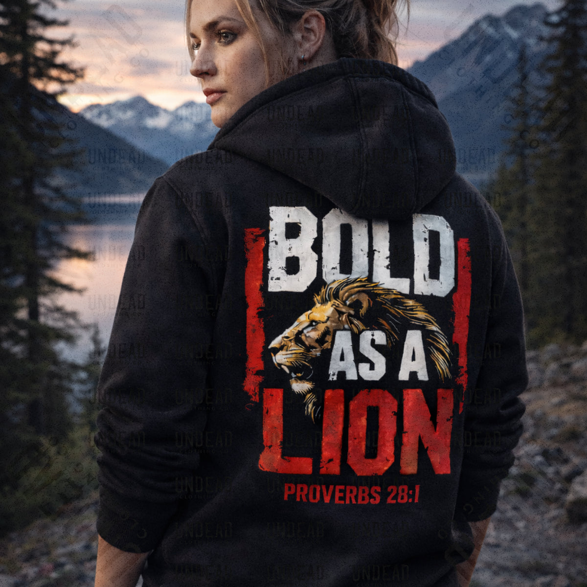 Bold as a Lion Hoodie