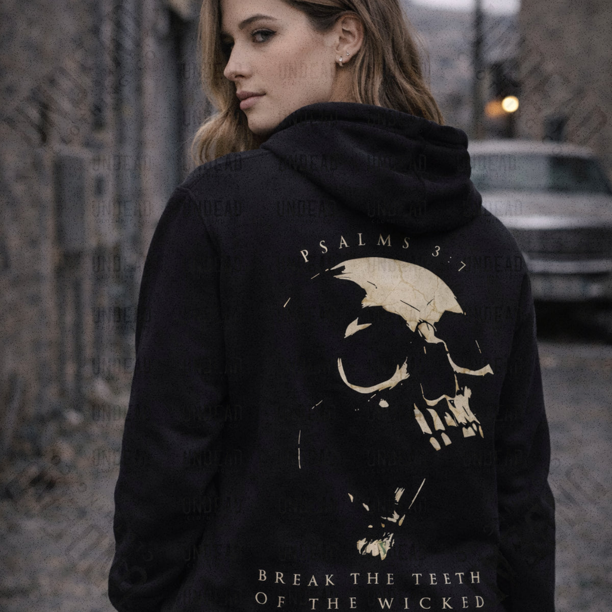 Break the Teeth of the Wicked Hoodie